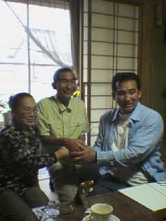 旭道山さんと記念撮影