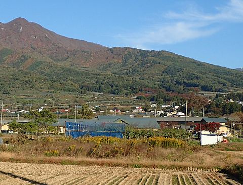 高社山と赤岩地区